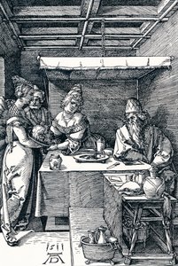 Salomé presentando la cabeza de San Juan Bautista a Herodías de Albrecht Dürer