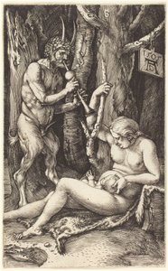 Familia de Sátiros de Albrecht Dürer