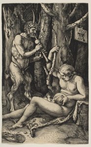 Familia de sátiros de Albrecht Dürer