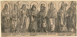 Santos patronos de Austria de Albrecht Dürer