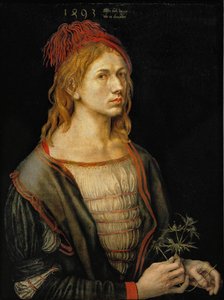Autorretrato con cardo