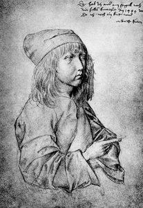 Autorretrato a los trece años, 1484, 1936