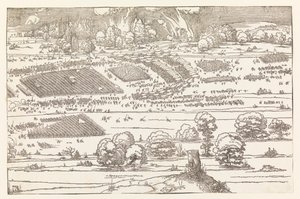 Asedio de una ciudad (Parte 2) de Albrecht Dürer