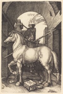 Caballo pequeño, 1505 de Albrecht Dürer