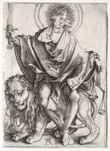 Hijo de la Justicia, c. 1500 de Albrecht Dürer