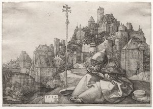 San Antonio Leyendo de Albrecht Dürer