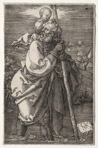 San Cristóbal, mirando a la izquierda, 1521