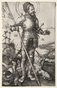San Jorge a pie, c. 1504-1505