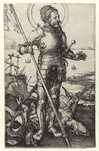 San Jorge de pie, 1502