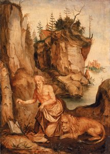 San Jerónimo y el león de Albrecht Dürer