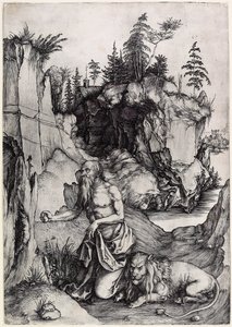 San Jerónimo penitente de Albrecht Dürer