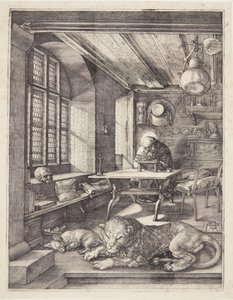 San Jerónimo en su estudio