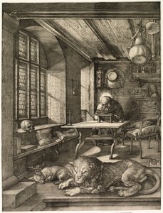 St. Jerome in his Study