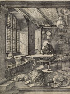 San Jerónimo en su estudio, 1514