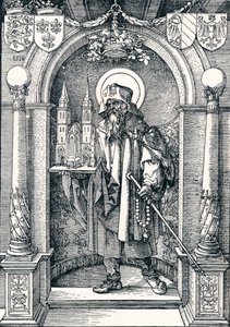 San Sebaldo en el Nicho, 1518 1906 de Albrecht Dürer