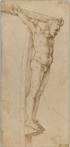 Estudio del Buen Ladrón de Albrecht Dürer