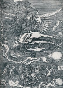 Sudario mostrado por un ángel, 1516 de Albrecht Dürer