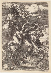 El rapto de Proserpina de Albrecht Dürer