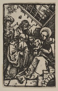 La adoración de los reyes de Albrecht Dürer