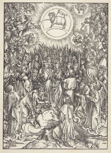 La adoración del cordero de Albrecht Dürer