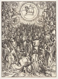 La adoración del cordero de Albrecht Dürer