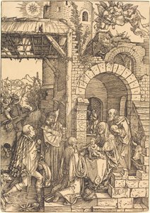 La adoración de los Magos de Albrecht Dürer