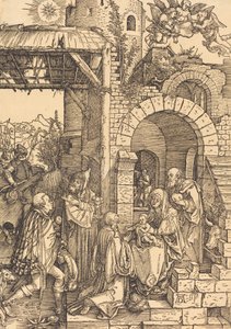 La Adoración de los Magos, c. 1501-1503 de Albrecht Dürer