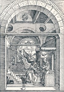 La Anunciación, 1506 1906 de Albrecht Dürer
