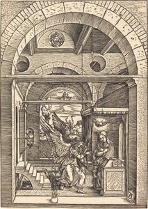 La Anunciación de Albrecht Dürer