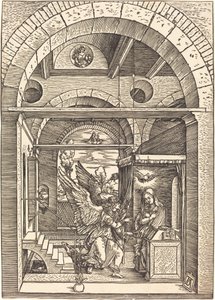 La Anunciación de Albrecht Dürer