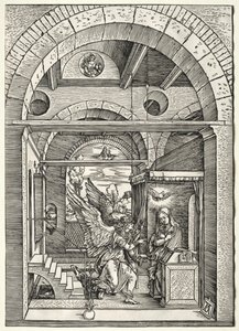 La Anunciación de Albrecht Dürer