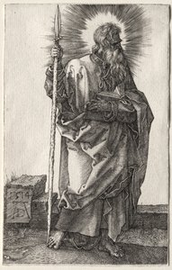 El Apóstol Tomás de Albrecht Dürer