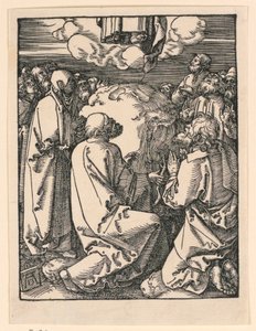 La Ascensión, de la Serie La Pequeña Pasión de Albrecht Dürer