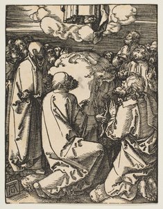 La Ascensión, de La Pequeña Pasión, ca. 1510 de Albrecht Dürer
