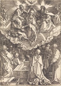 La Asunción y Coronación de la Virgen de Albrecht Dürer