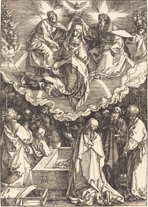 La Asunción y Coronación de la Virgen de Albrecht Dürer