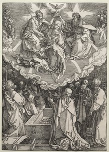La Asunción y Coronación de la Virgen de Albrecht Dürer