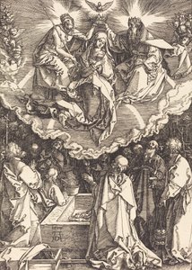 La Asunción y Coronación de la Virgen, 1510 de Albrecht Dürer