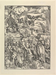 La ramera babilónica, del Apocalipsis. Facsímil de Albrecht Dürer