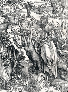 La Ramera Babilónica, 1498, 1906 de Albrecht Dürer