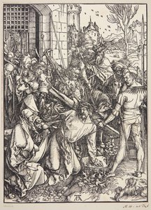 El porte de la cruz de Albrecht Dürer