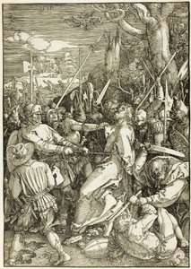 La Traición de Cristo, de La Gran Pasión de Albrecht Dürer