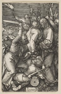 La traición de Cristo, de La Pasión, 1508 de Albrecht Dürer