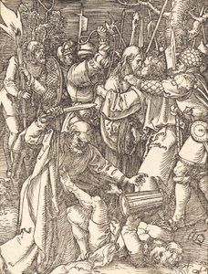 La traición de Cristo, probablemente c. 1509-1510 de Albrecht Dürer