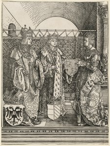 El Desposorio de Felipe el Hermoso con Juana de Castilla de Albrecht Dürer