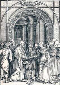 El Desposorio de la Virgen, 1506, 1906