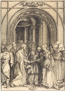 El desposorio de la Virgen, c. 1504-1505