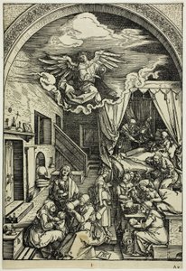 El nacimiento de la Virgen, de La vida de la Virgen