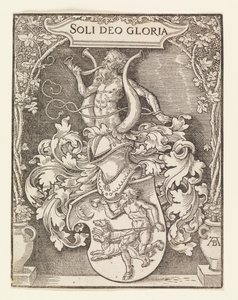 El escudo de armas de Tschertie de Albrecht Dürer