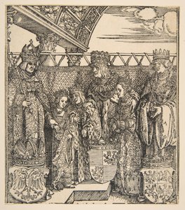El congreso de príncipes en Viena de Albrecht Dürer